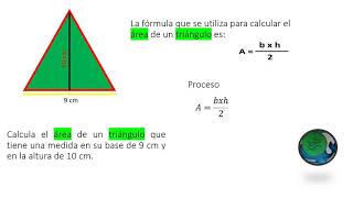 Área del triángulo
