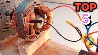 Free Energy 220v 15000w//New generator experiments \\ How to do it in the simplest cases?