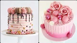 2021 new stylish decorations cake party cake