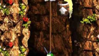 DKC3 105% Run pt 32 - Level 6-2: Kong-Fused Cliffs