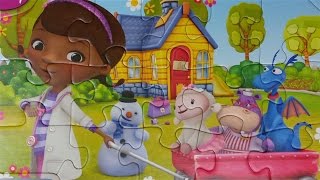 Doc McStuffins Disney Ravensburger Puzzle Klinika dla Pluszakow