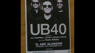 Ub40 hellllo Edinburgh from Ali the man ❤️😘😌