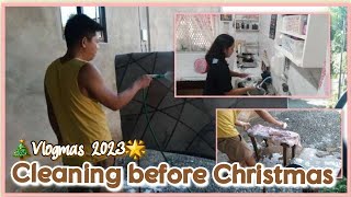 Washing the Carpet | Tidy Up the Kitchen | ✨️Vlogmas Day 18 || Ehrsy's Home🏡Vlogs