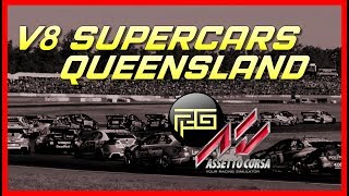 Assetto Corsa - Recreating the 2019 V8 Supercars @ Queensland in Sim Racing!