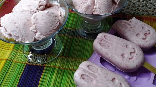 🍧Домашнее клубничное мороженое за копейки.Вкуснеее чем магазинное мороженое.