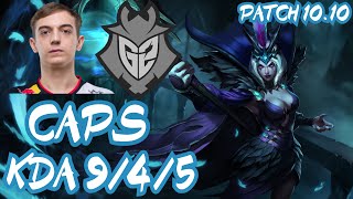 G2 Caps LEBLANC vs SYLAS MID - EUW CHALLENGER - PATCH 10.10