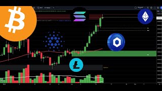 CRYPTO Price ANALYSIS! BITCOIN, ETH, ADA, SOL, XRP, LINK, LITECOIN!