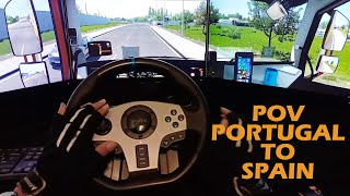 PORTUGAL TO SPAIN |EURO TRUCK SIMULATOR 2 | PXN V9 GAMEPLAY