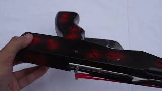 50cm reverse trigger black and red