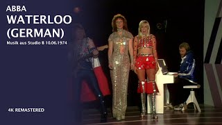 ABBA - Waterloo [Performed at Musik aus Studio B - 10 June 1974][ 4K ]