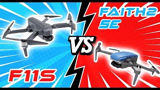 So Sánh Flycam 4 Triệu | F11s 3km Vs Faith 2 SE