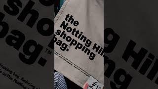 You will see The Notting Hill Shopping Bag everywhere when visiting Notting Hill 🛍️ #nottinghill #no