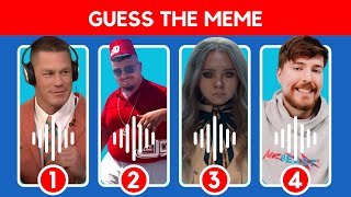 Guess the Meme Song | Wednesday Dance, Skibidi Toilet, The Rock, MrBeast, Skibibidi Dom Dom