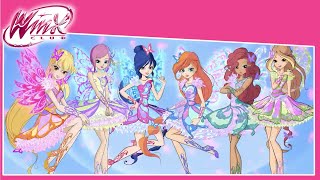 Winx Club Season 8 - ALL BUTTERFLIX SPELLS - English