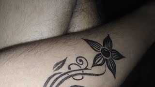 How To Make Temporary Tattoo In Arm 🌿🌼|Tattoo |Tattoo Ideas.