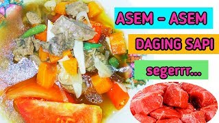 RESEP ASEM-ASEM DAGING SAPI MUDAH- idul Adha