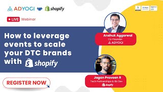 How to leverage events to scale your DTC brands with Shopify