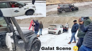 Galat scene ho gya Fortuner aur discovery ke sath | Winter Spiti | *SnowFall* 🌨️