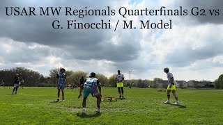 USAR MW Regionals Quarterfinals G2 vs G. Finocchi / M. Model 4/27/24