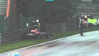 Spa 2005 GP2 Race 2 Crash