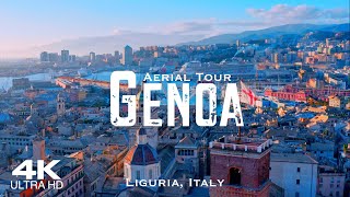 GENOA 🇮🇹 GENOVA 2024 Drone Aerial 4K | LIGURIA Genua Italy Italia