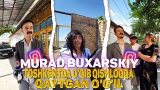 Murad Buxarskiy🔥Instagramni Portlatgan Videolari !! Ota va O'g'il😅 Kulgudan Qotib Qolasiz !!✅🤗