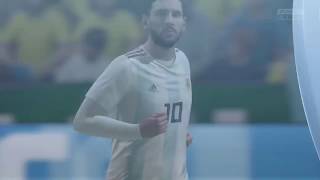 FIFA 19 gameplay argentina vs brazil PS4