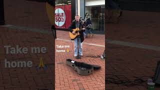 Say No to begging 🙏 Earn With Talent like in Europe || TAKE ME HOME singing