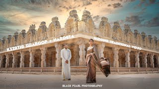 Keerthi Swaroop + Harshitha | Traditional Wedding Video | Black Pearl Photography