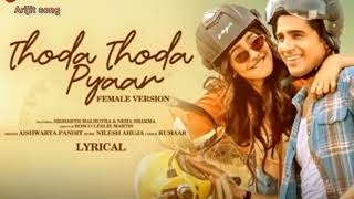 Thoda thoda pyaar || Sidharth Malhotra, Neha Sharma || Nilesh Ahuja, stebin ben, kumaar ||