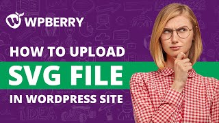 How to upload svg file in wordpress site