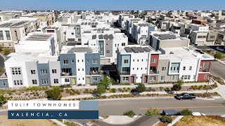 Explore the Tulip Neighborhood of Two and Three Story Townhomes in Valencia, CA