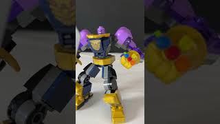 Thanos Mech Armor #lego #legolan #76242 #shorts