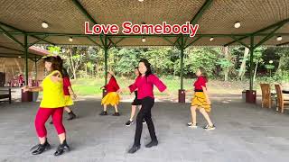 Love Somebody Line Dance by Maggie Gallagher (UK)-Demo by Casanova