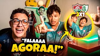 REACT FLUMINENSE 3X1 AMÉRICA-MG l DE VIRADA É MAAIS GOSTOSO, PARTIU LIBERTA!!!