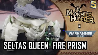 Seltas Queen Fire Prism - Eldar Exodites Conversions- Part 5 | Monster Hunter x Warhammer 40k