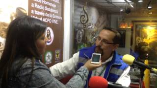 DESDE ACPO VIVE RADIO SUTATENZA, MENSAJE PARA MUNDO RURAL DE ACPO.