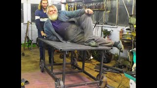 Пошаговая сборка железного верстака. Универсальный Стол для мастерской. Welding Table Build.