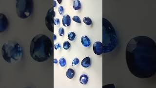 Natural blue Sapphire loose gemstones lot 26.42 carats srilanka origin wholesale