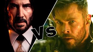 Extraction Vs Johnwick 😱 - who will win ?