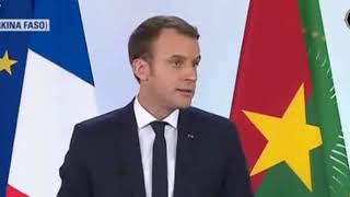 Discours d'Emmanuel Macron à Ouagadougou au Burkina Faso