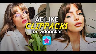 Ae like clip packs for videostar!