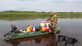 900 км по северным рекам. 24 дня один в тайге. Ч1. Одиночный поход, сплав - Чикшина, Кожва, Печора