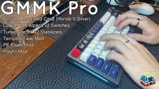 GMMK Pro | JWK Alpaca v2 | Custom Repainted Case