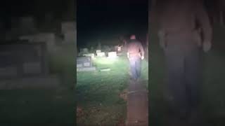 😂😂 POLICE OFFICER’S GET SPOOKED ON A CALL OUT TO THE CEMETERY 😂 #shorts #short #youtubeshorts