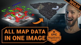 Designing and Saving All Data of a Tile-Based Map in One Image File