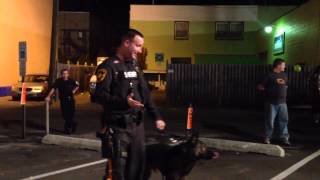 Camden County Sheriff Police Dog Demonstration