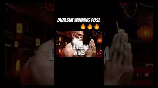 Dhalsim Winning Pose🔥🔥#shorts #shortsfeed #ytshorts #streetfighter6