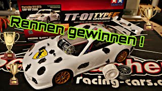 Rennen gewinnen! Beim RCK Porsche Cup mit dem Tamiya TT-01E