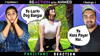 Girlfriend Loves Acting Like A Dog | #reactionwithahmed